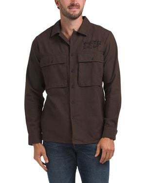 TJ Maxx Povj Workshirt For Cotton - Gray