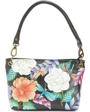 TJ Maxx Leather Dragonflies Shoulder Bag For - Blue