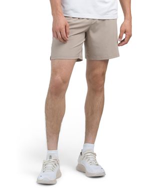 TJ Maxx Woven Blaze Shorts For Spandex/Polyester - Gray