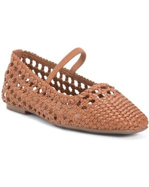 TJ Maxx Kaddy Woven Ballet Flats For - Pink