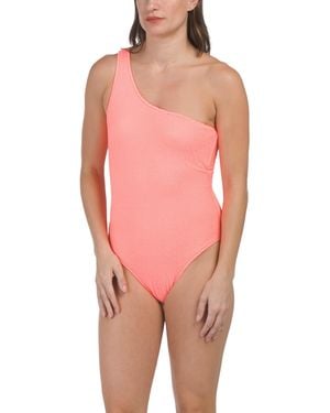 TJ Maxx Joni One Shoulder One-Piece Swimsuit For Nylon/Spandex - Pink