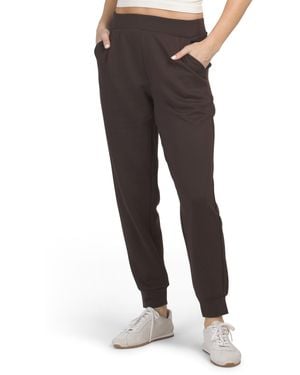 TJ Maxx Scuba Sweatpants, Spandex/Polyester/Rayon - Black