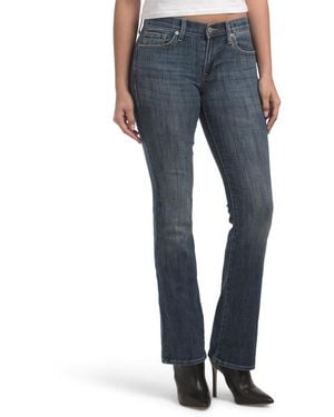 TJ Maxx Mid-Rise Sweet Bootcut Jeans For Cotton/Polyester - Blue