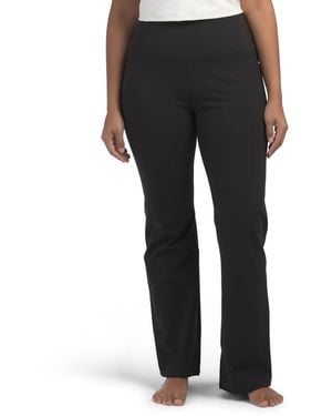 TJ Maxx Cold Gear Bootcut Yoga Pants For Spandex/Polyester - Black