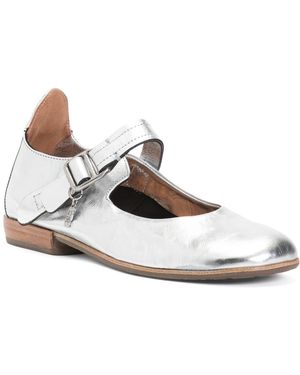 TJ Maxx Leather Zaine Flats For - White