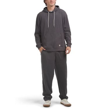 TJ Maxx 2Pc Super Soft Hoodie And Sweatpants Set With Matching Beanie For Spandex/Polyester - Gray