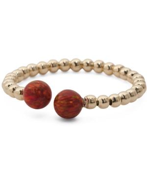 TJ Maxx 14Kt Beaded Opal Wrap Ring - White