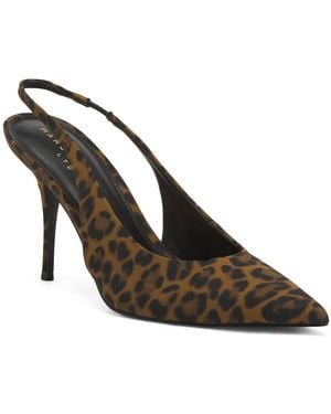 TJ Maxx Leynne Slingback Pumps For - Metallic