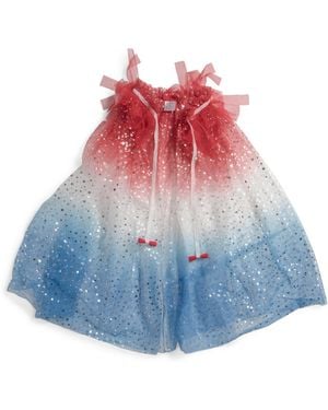 TJ Maxx Girls Bomb Pop Cape, Polyester - Blue