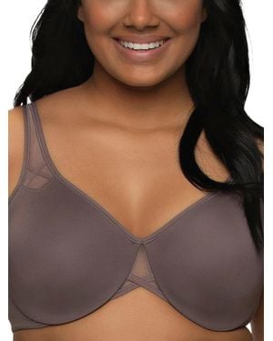 TJ Maxx Full Figure Amaranth Unlined Minimizer Bra For Nylon/Cotton/Polyester - Brown