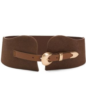 TJ Maxx Leather Waist Belt For - Brown