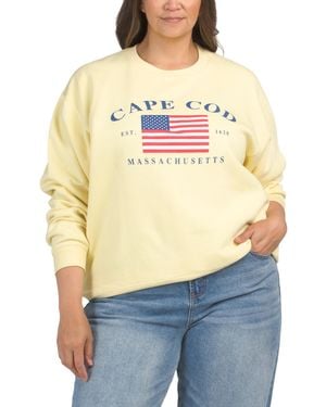 TJ Maxx Plus Cape Cod Sweatshirt For Cotton/Polyester - Gray