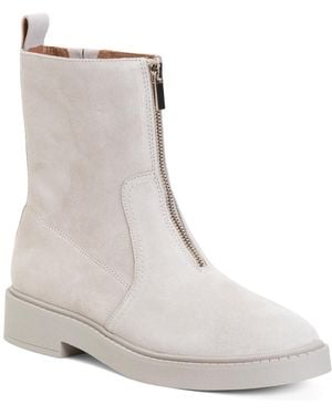 TJ Maxx Suede Vernon Booties For Leather/Suede - White
