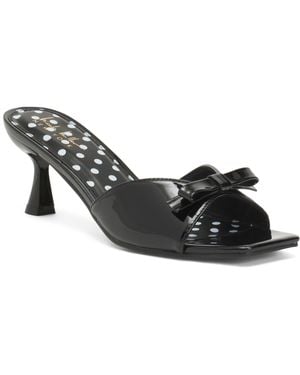 TJ Maxx Dorry Heeled Mules For - Black