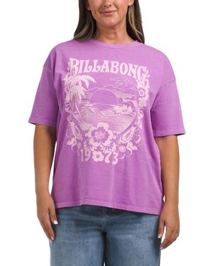 TJ Maxx Sweet Ride Short Sleeve T-Shirt For Cotton - Purple