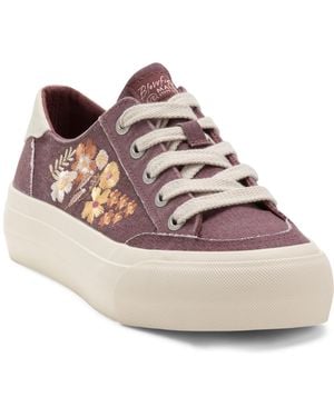 TJ Maxx Canvas Sadie Sun Platform Sneakers For - Pink