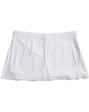 TJ Maxx Printed Skort, Nylon/Polyester - White