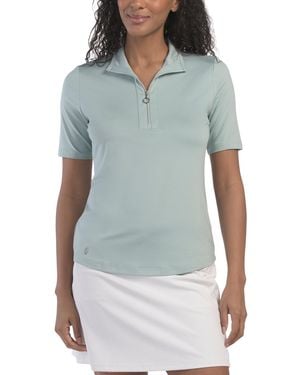 TJ Maxx Lucy Golf Top For Spandex/Polyester - Blue