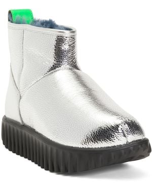 TJ Maxx Leather Waffo Nui Boots For - White
