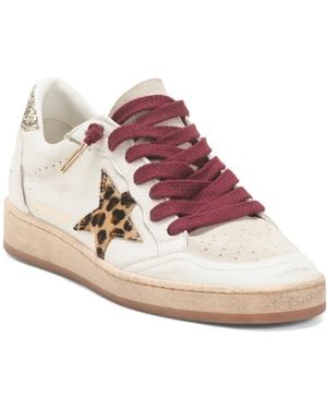 TJ Maxx Leather Sneakers For Leather/Suede - Pink