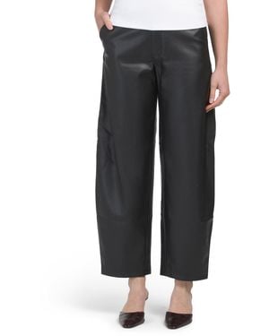 TJ Maxx Faux Leather Pants For - Black