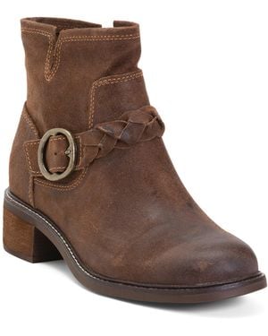 TJ Maxx Suede Miley Boots For - Brown