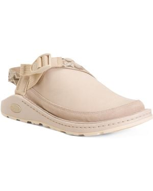 TJ Maxx Nubuck Leather Canyon Clogs For Leather/Suede - Natural