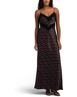 TJ Maxx Silk Serita Dress For - Black