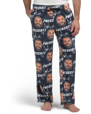 TJ Maxx Cowboys Dak Lounge Pants For Polyester - Blue