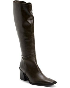 TJ Maxx Patent Leather High Shaft Boots For - Black