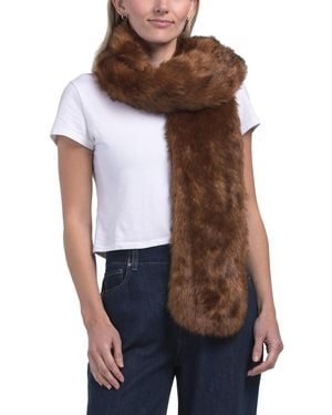 TJ Maxx West End Scarf For Polyester/Acrylic - Brown