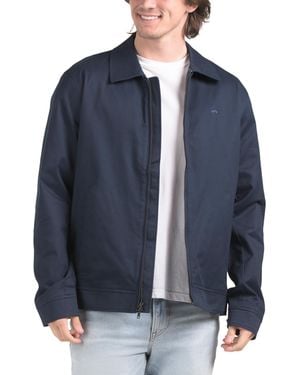 TJ Maxx Logo Bomber For Spandex/Cotton/Polyester - Blue