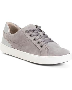 TJ Maxx Suede Morrison Casual Athletic Shoes For Leather/Suede - White