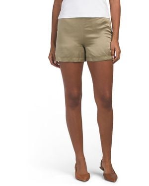 TJ Maxx Silk Berwou Shorts For - Natural
