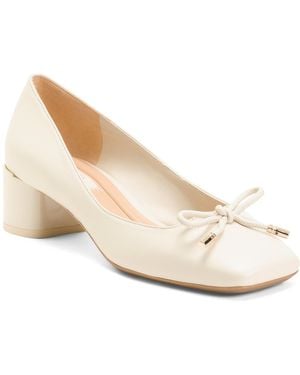 TJ Maxx Natalia Block Heels For - White