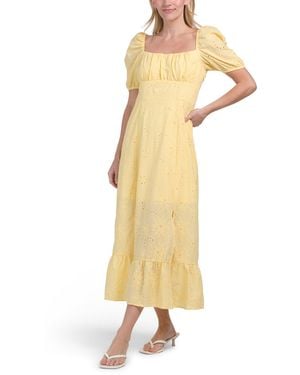 tj maxx womens midi dresses TJMAXX Flutter Sleeve Sequin Midi Dress For Women