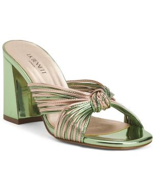 TJ Maxx Coletta Multi Strap Heeled Sandals For - Green