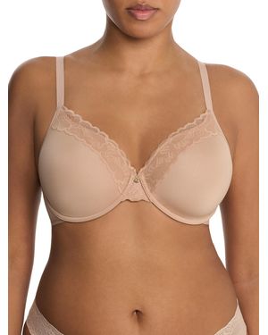 TJ Maxx Refined Full Figure Contour Underwire Bra For Nylon - Brown