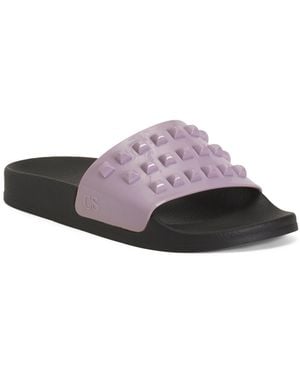 TJ Maxx Franco Slides For - Purple