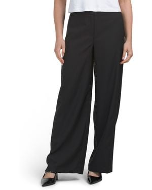 TJ Maxx Wide Leg Pants For Polyester - Black