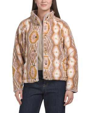 TJ Maxx Button Front Jacket For Polyester - Multicolor