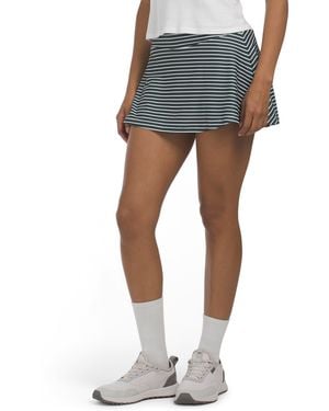 TJ Maxx Upf 40 Reese Stripe Skort For Polyester - Blue