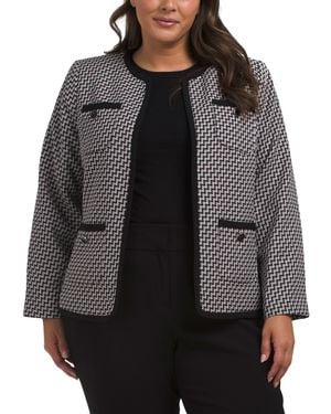 TJ Maxx Plus Combo Jacket, Polyester - Black