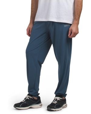 TJ Maxx Bootcamp Block Logo Active Sweatpants For Nylon/Spandex - Blue