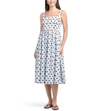 tj maxx brown gingham dress Opal Gingham Maxi Dress in Brown main image 0