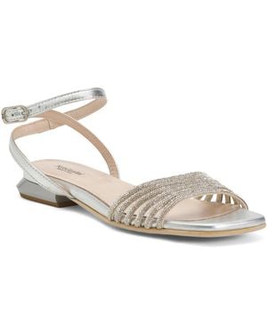 TJ Maxx Sandals For Leather - Metallic