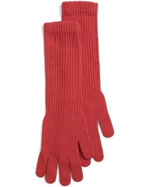 TJ Maxx Cashmere Long Gloves For - Red