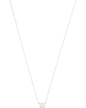 TJ Maxx 14Kt Lab Grown Diamond Emerald Cut Necklace, Diamond - White