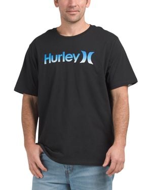 TJ Maxx Oao Gradient T-Shirt For Cotton/Polyester - Black
