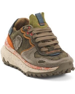 TJ Maxx Suede Chacrona Metta Hiker Sneakers For - Natural